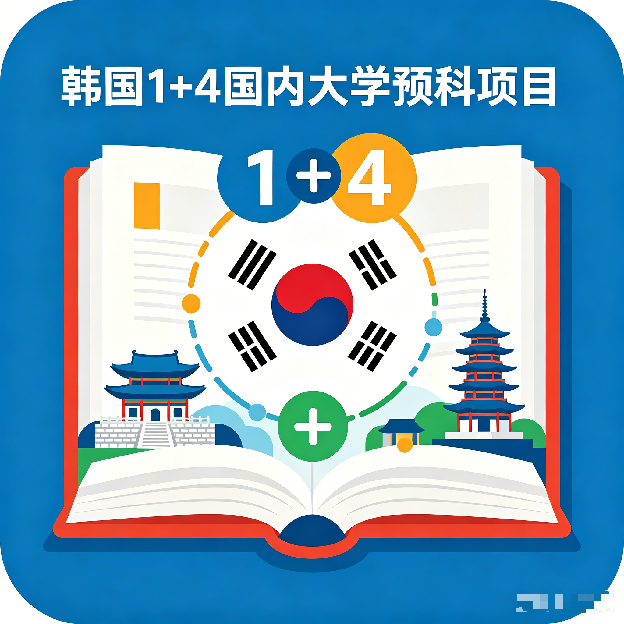 杨浦韩国留学1+4国内大学预科项目